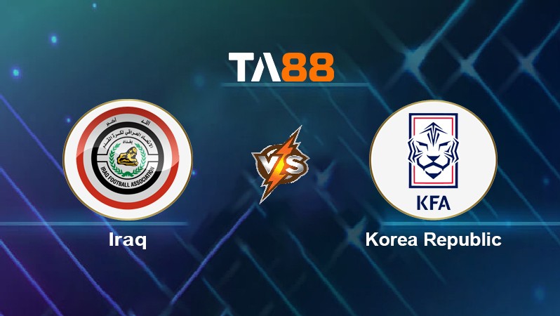 TA88 Soi kèo nhận định Iraq vs Korea Republic, 22h00 ngày 16/11/2021