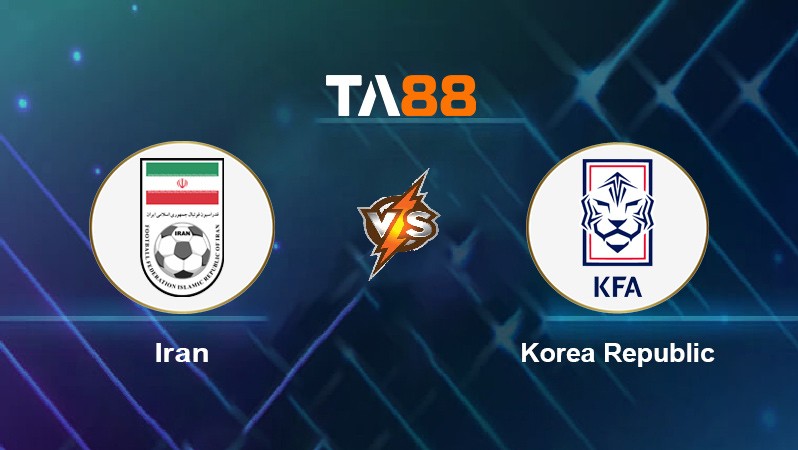 TA88 Soi kèo nhận định Iran vs Korea Republic, 20h30 ngày 12/10/2021