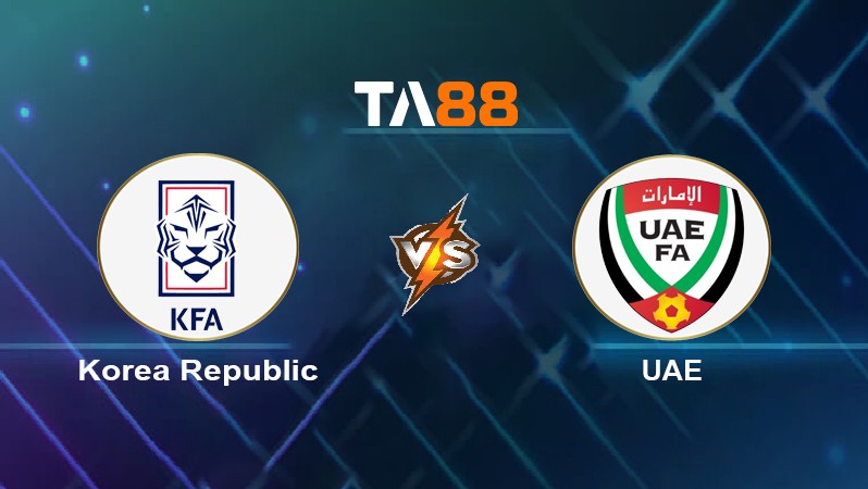 TA88 Soi kèo nhận định Korea Republic vs UAE, 18h00 ngày 11/11/2021